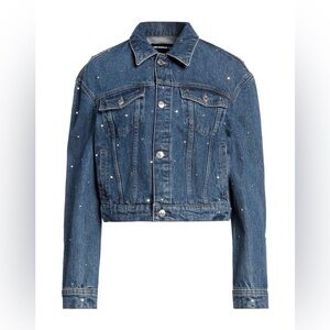 The kooples studded denim jacket size 1 or 6